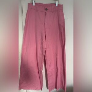 Billabong Pink Wide-Leg Pants size 27 NWT